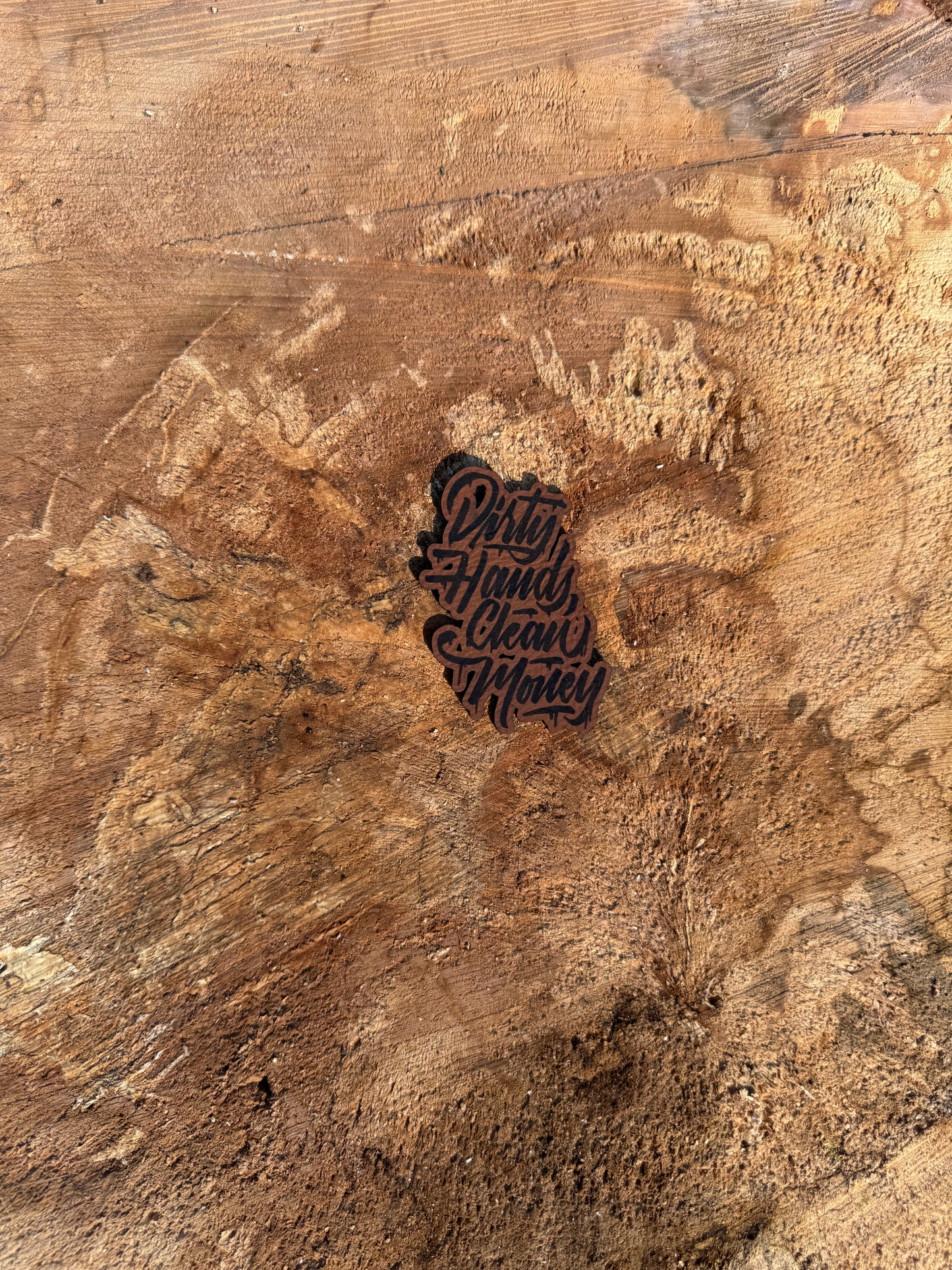 Dirty Hands and Clean Money Patch-Richardson 112 Pattern Trucker Hat