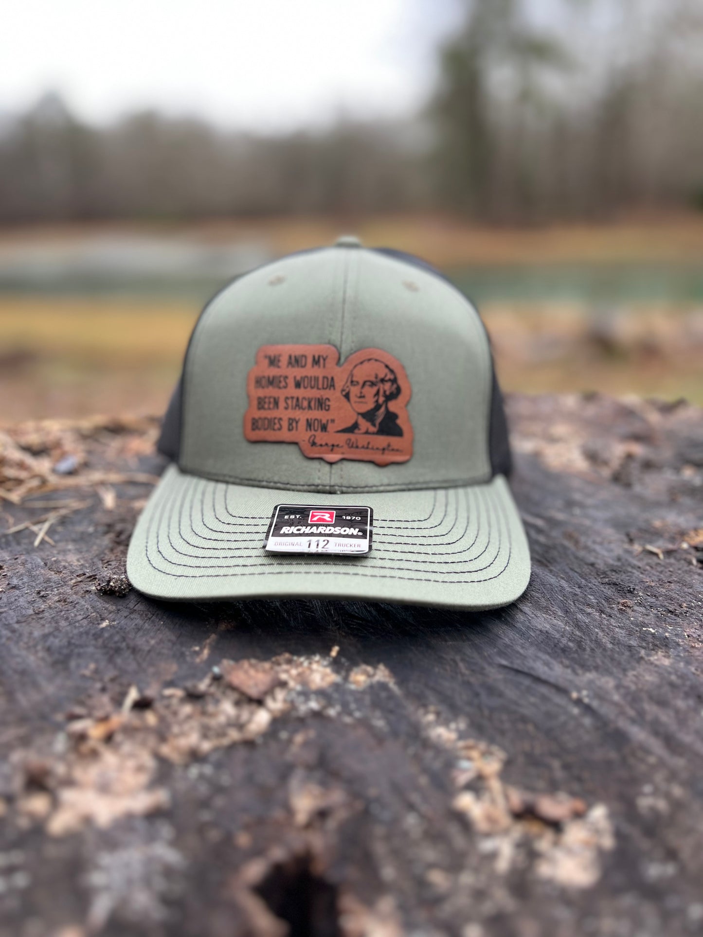 Me and My Homies-Richardson 112 Pattern Trucker Hat