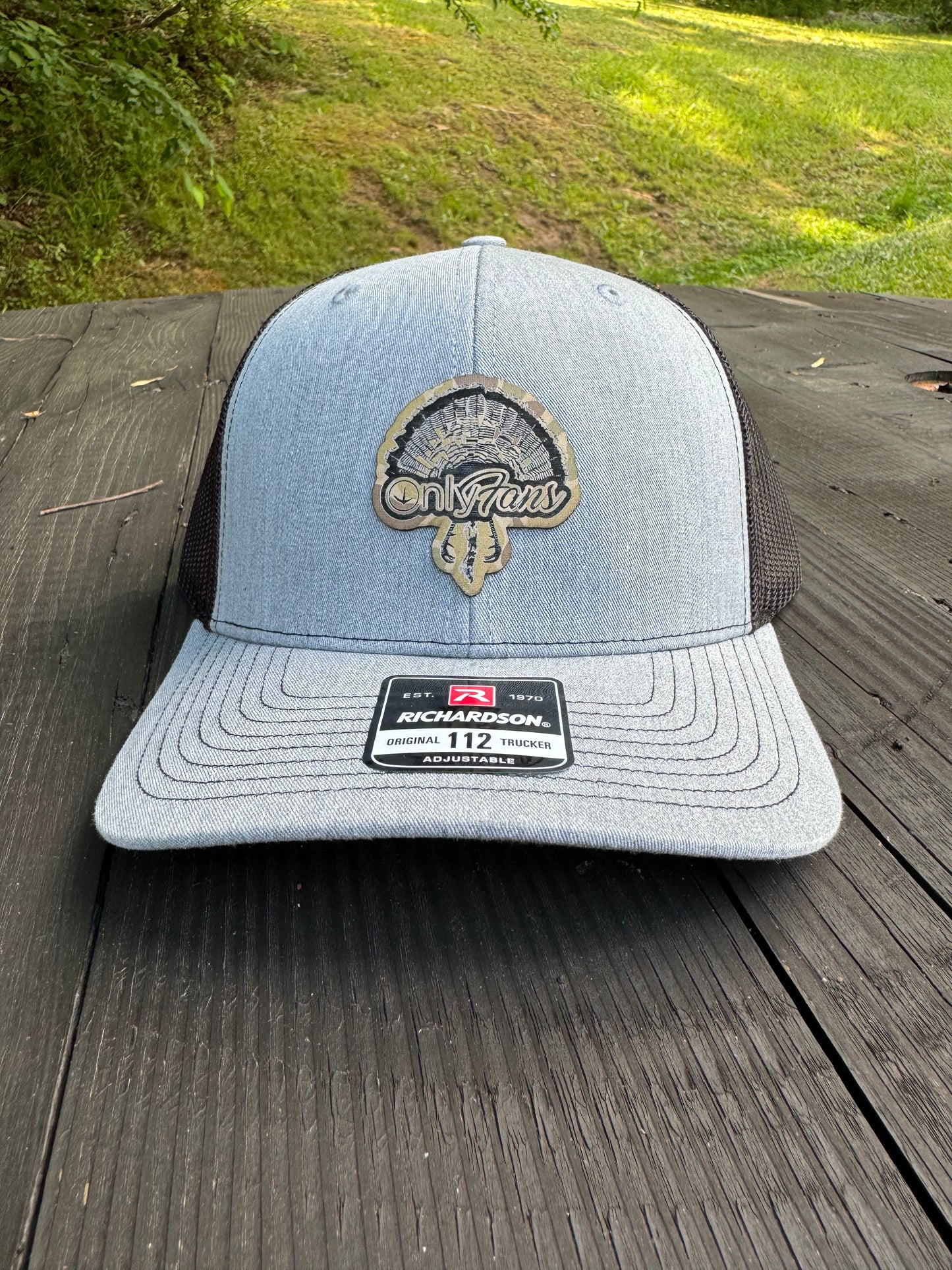 Only Fans Hat Patch-Richardson 112 Pattern Trucker Hat
