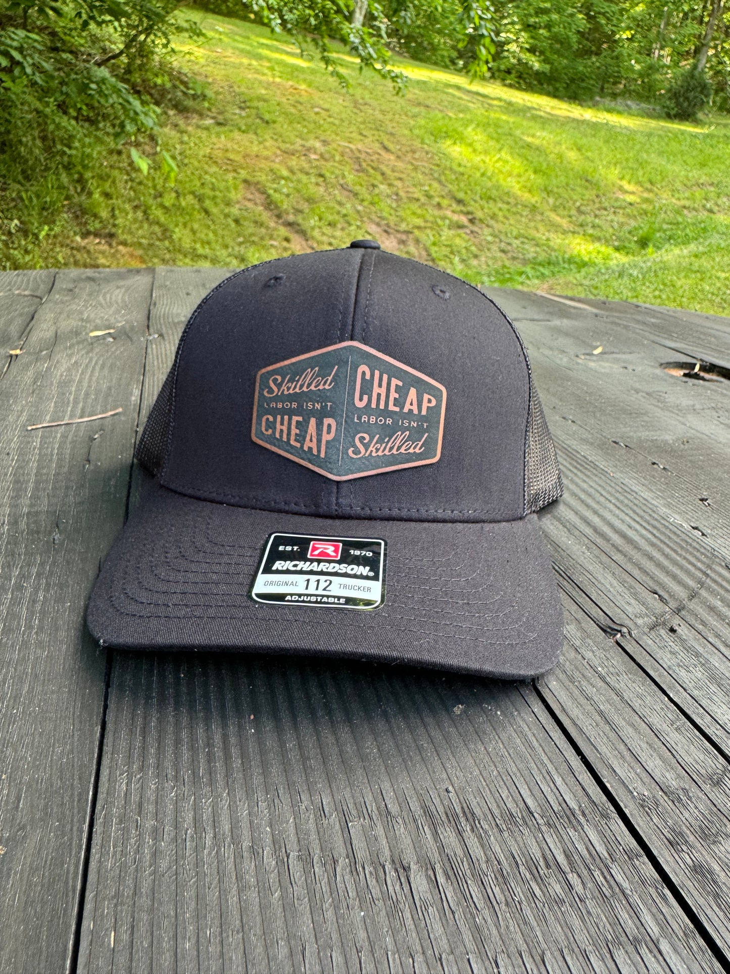 Skilled Labor -Richardson 112 Pattern Trucker Hat