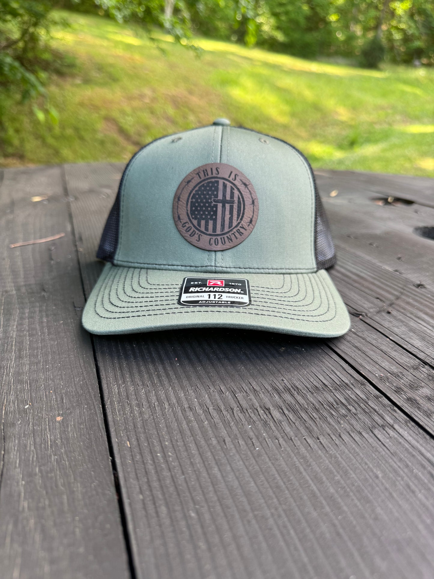This is Gods Country Patch-Richardson R Flex Trucker Hat