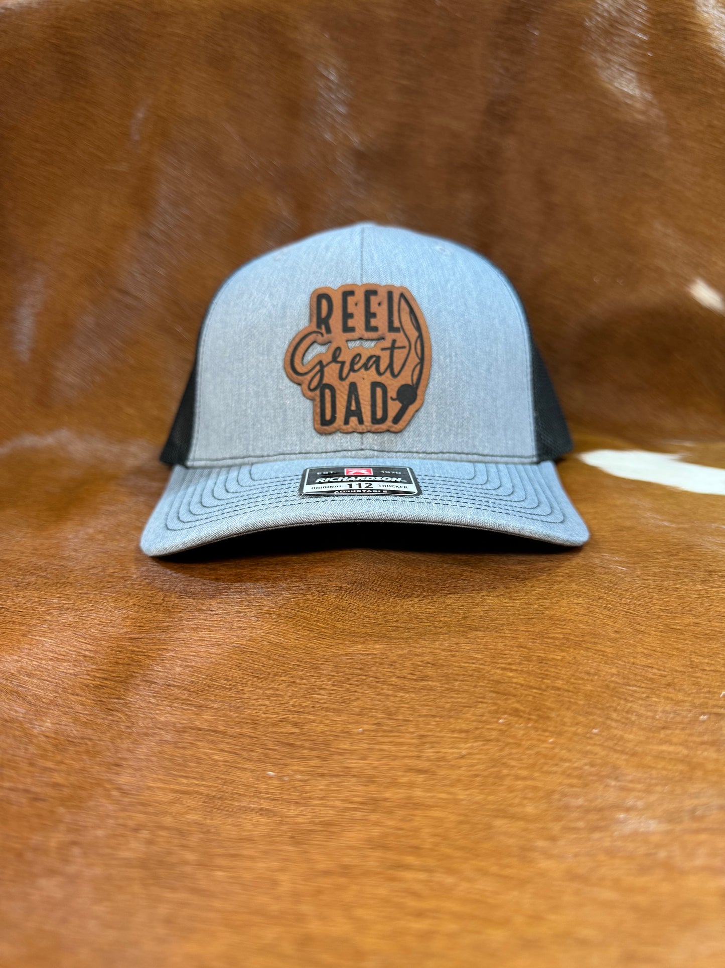 Reel Great Dad -Richardson 112 Pattern Trucker Hat