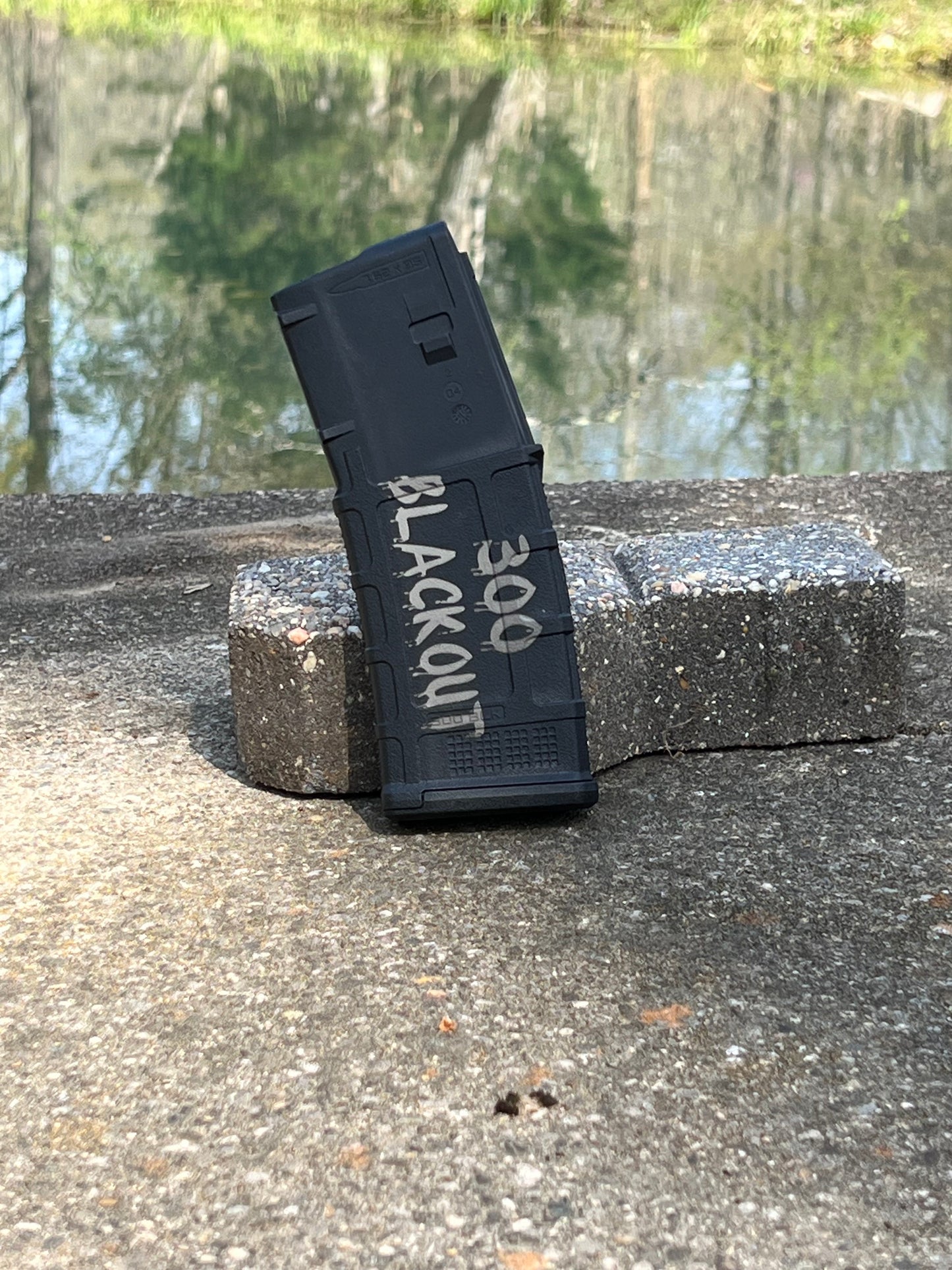 Custom Laser Engraved Magpul PMAG Polymer AR Magazine