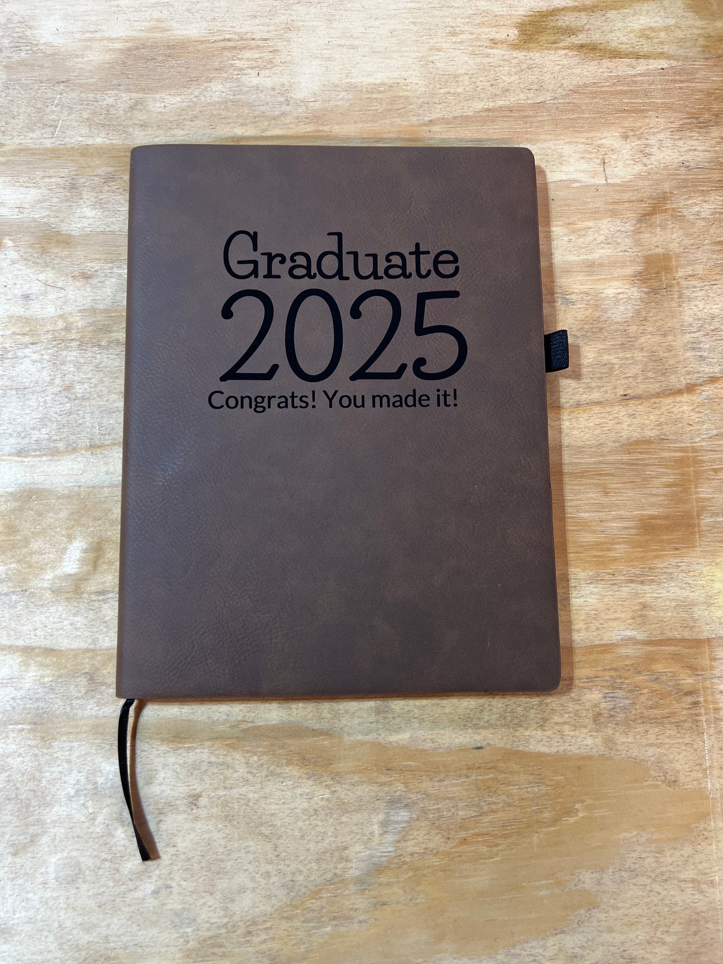 Custom Laser Engraved Journal
