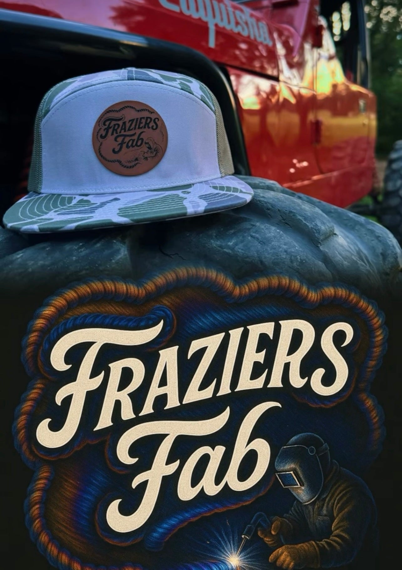 "The Beadrunner" Flat Bill-Frazier’s Fab Edition
