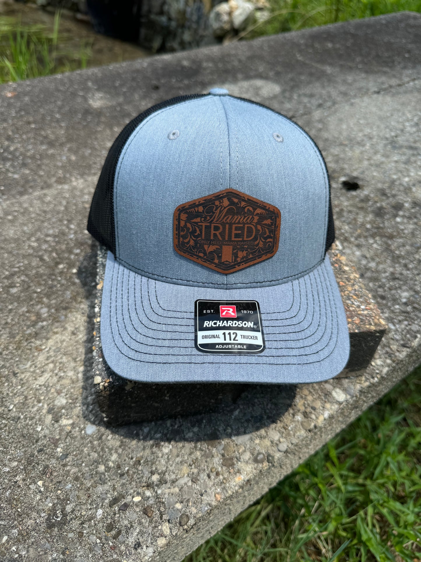 Mama Tried-Richardson 112 Pattern Trucker Hat