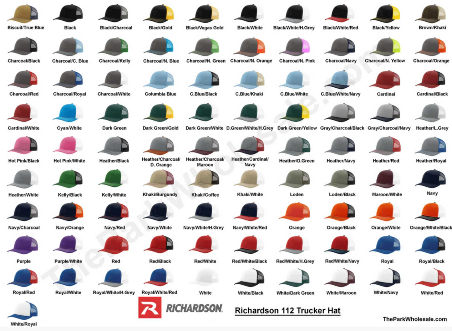Blue Collar Degenerate - Richardson 112 Pattern Trucker Hat