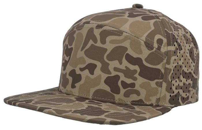 Custom Leather Patch Hat-Zapped Osprey (168 Style)
