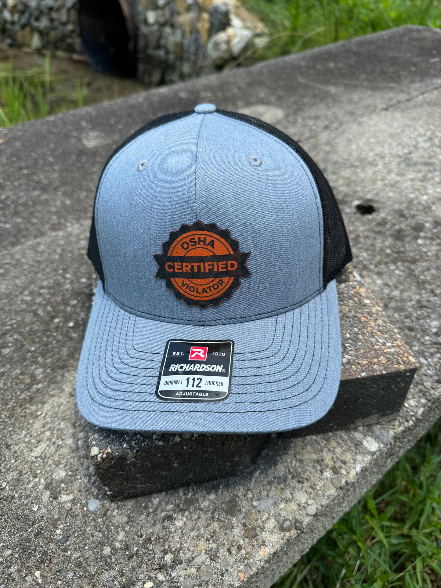 Certified OSHA Violator-Richardson 112 Trucker Hat