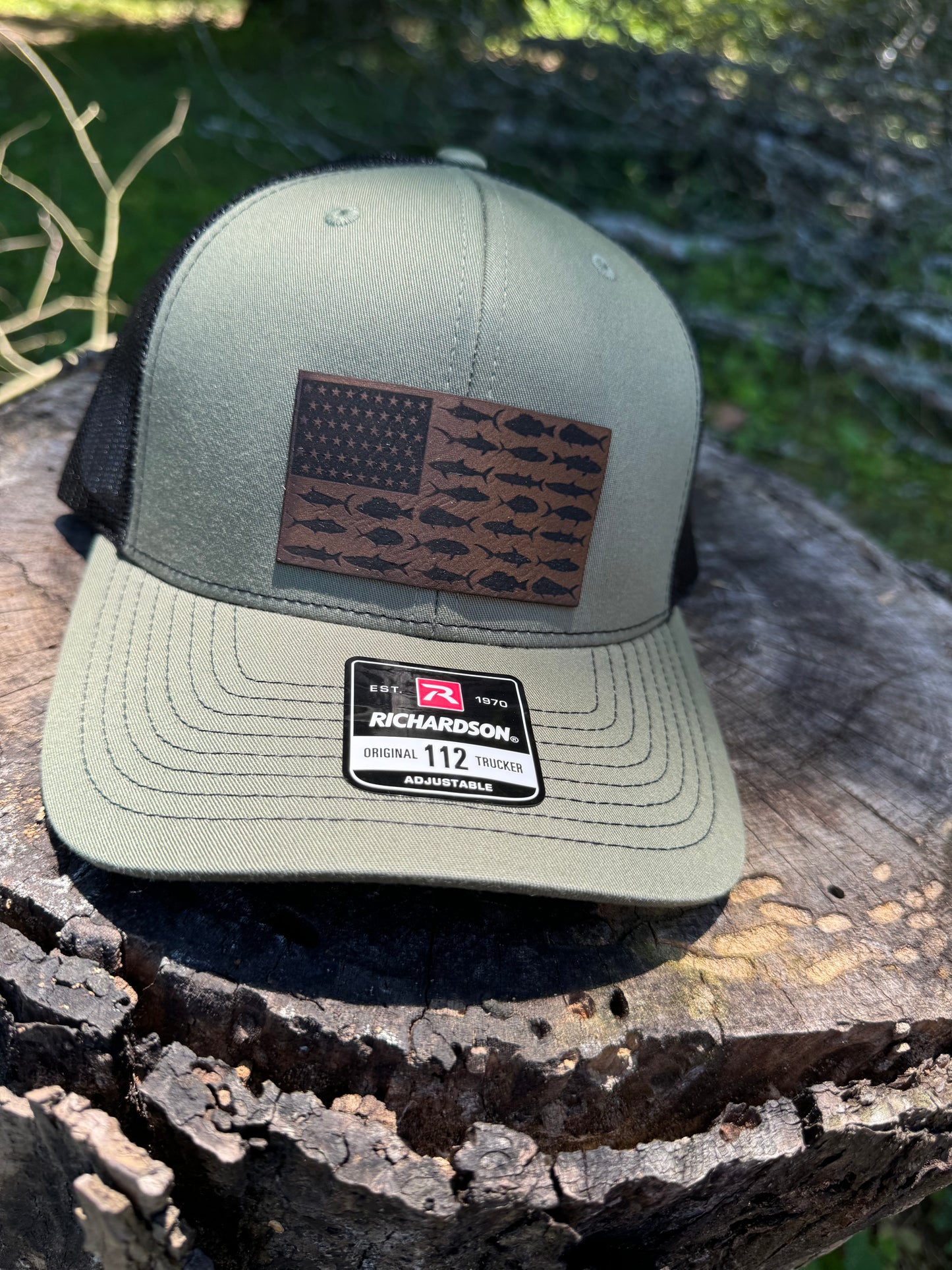 Fish Flag-Richardson 112 Trucker Hat