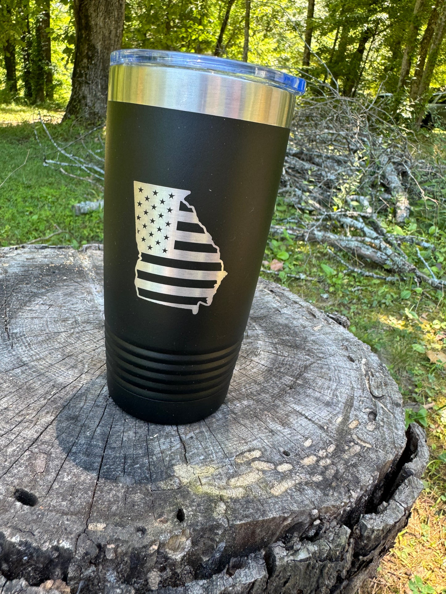 Georgia State Flag 20oz Tumbler