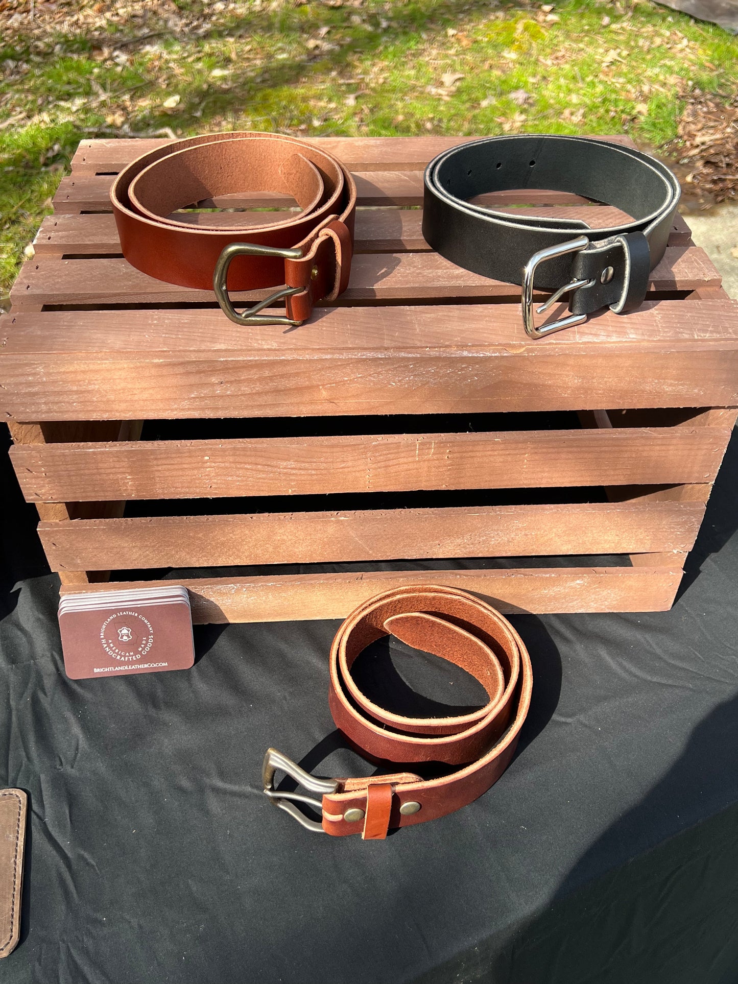 Leather Kids Belt