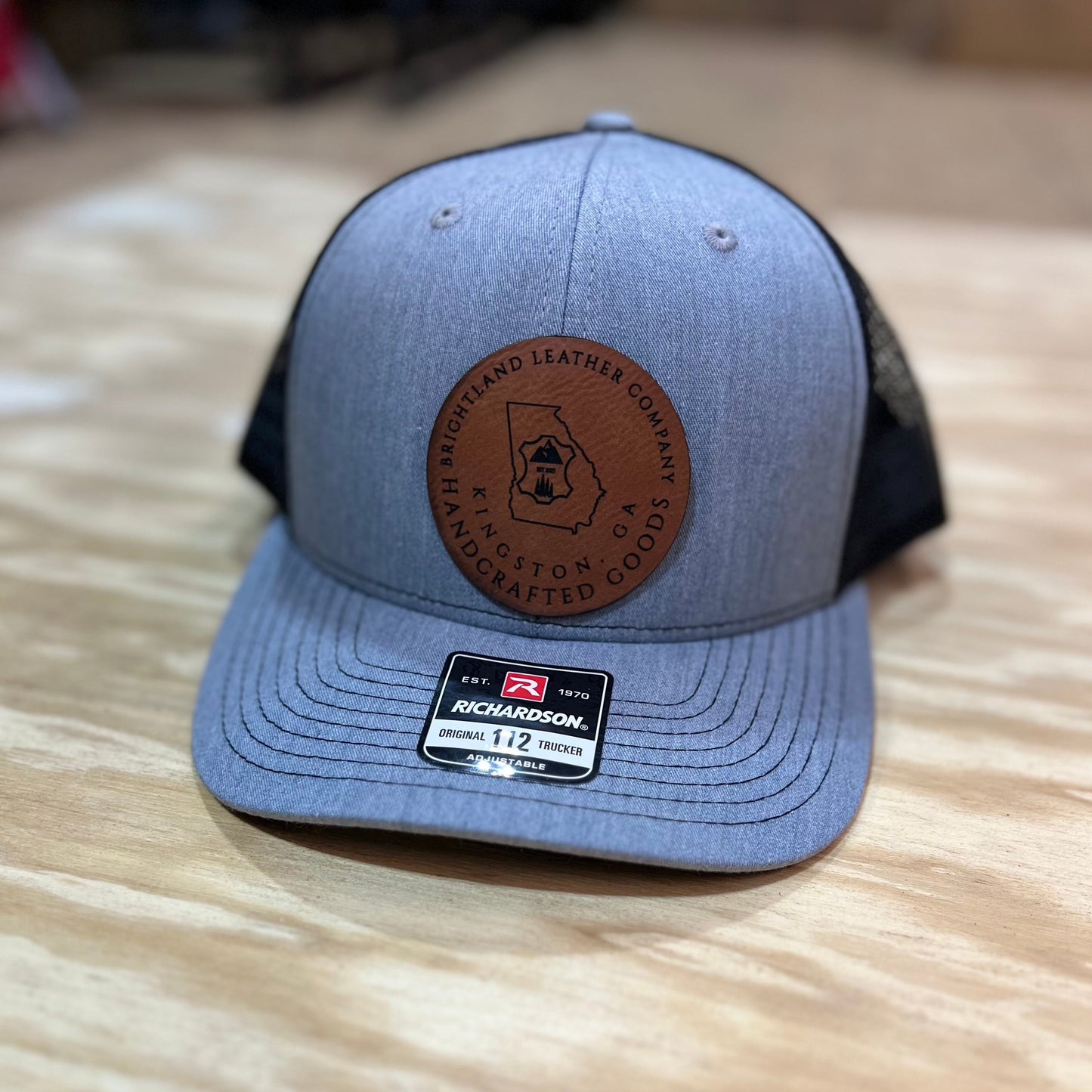 Brightland Leather Company Patch-Richardson 112 Trucker Hat