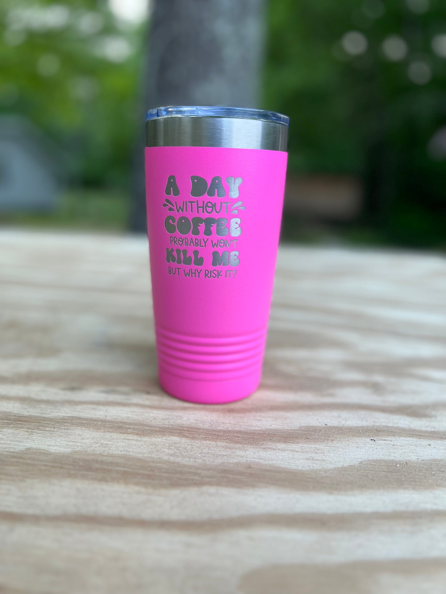 Custom Engraved 20 oz Tumbler