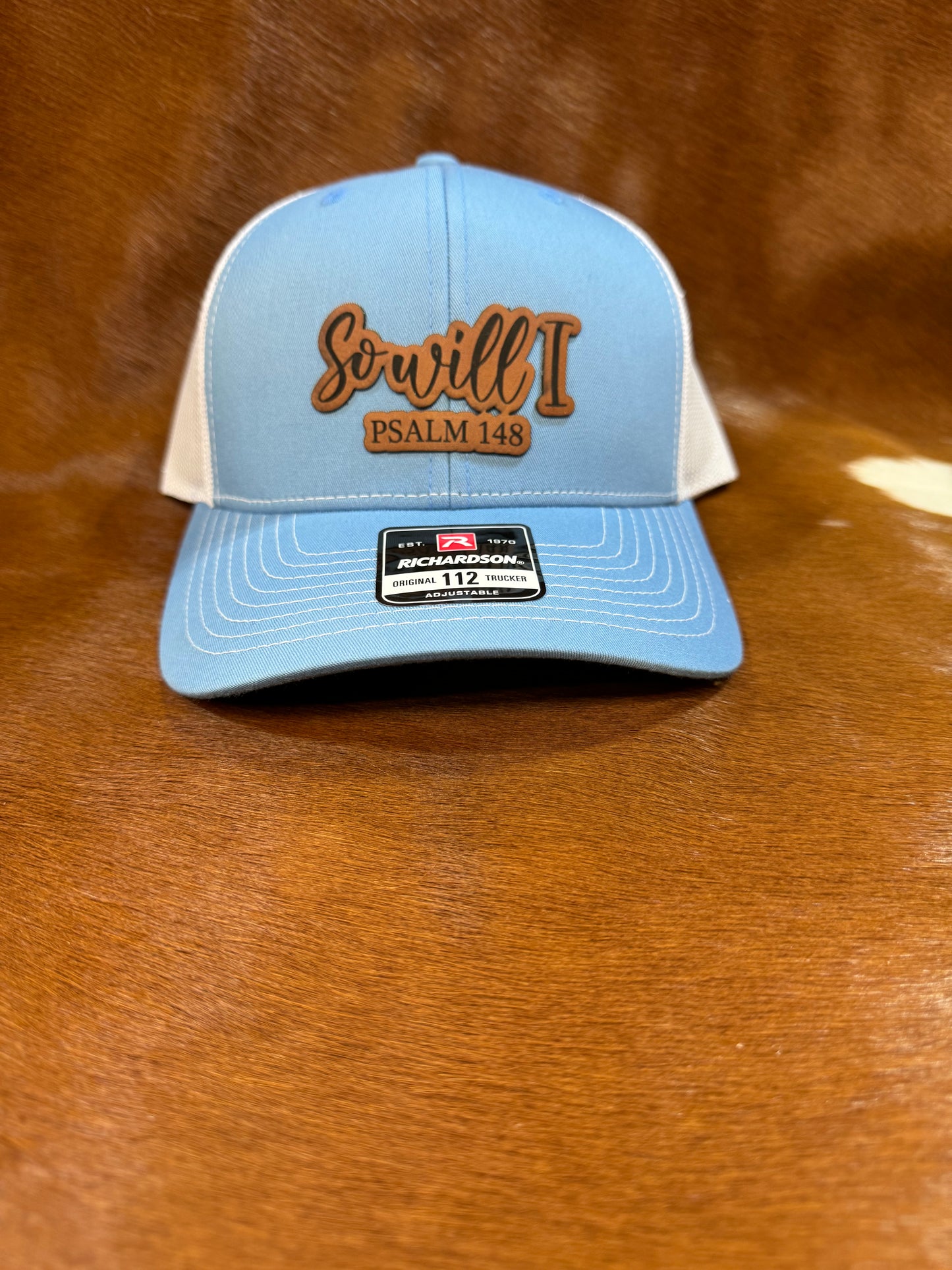 So Will I Scripture-Richardson 112 Trucker Hat