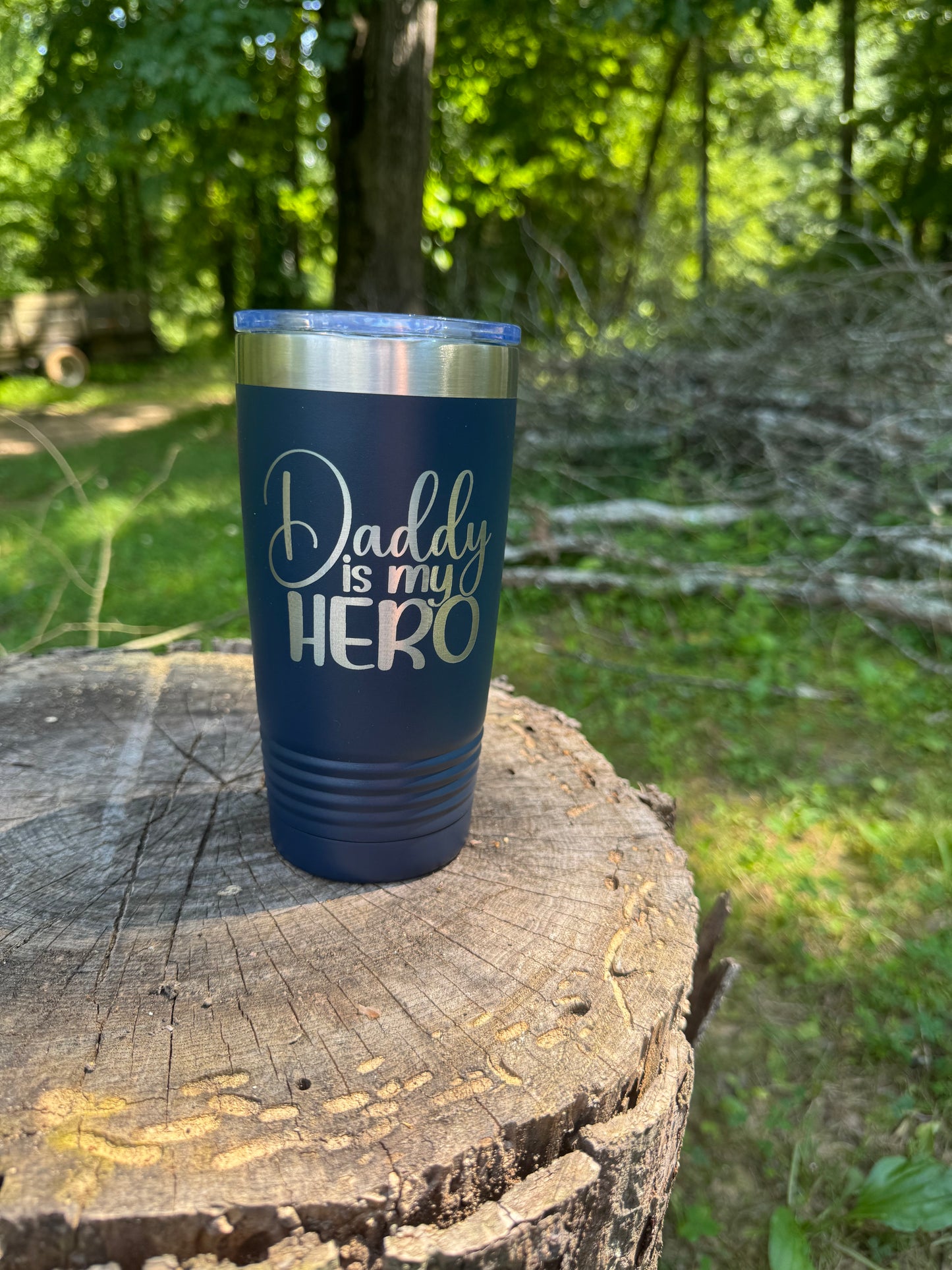 Daddy is my Hero 20 oz Tumbler