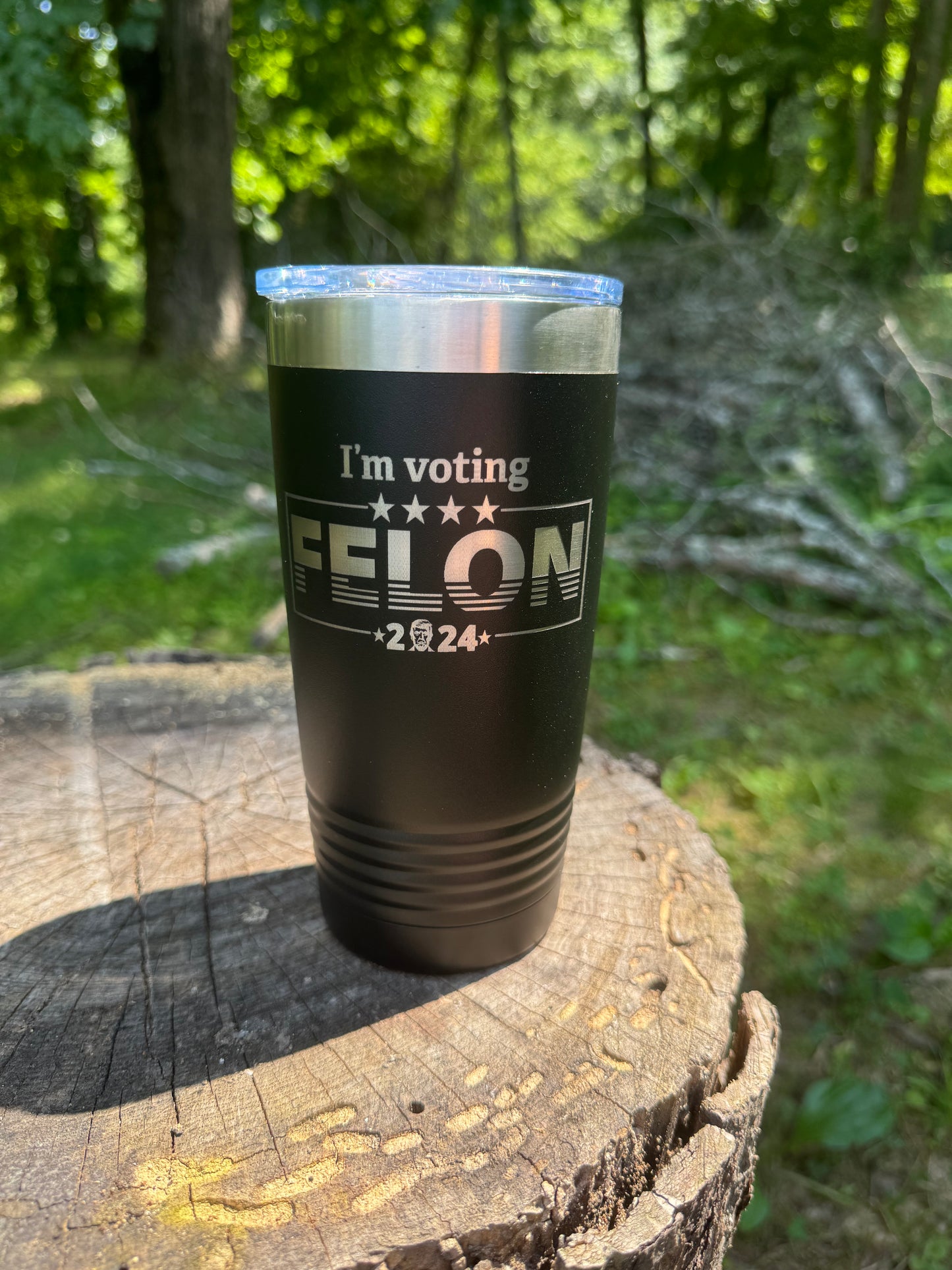 Im Voting Felon 20 oz Tumbler