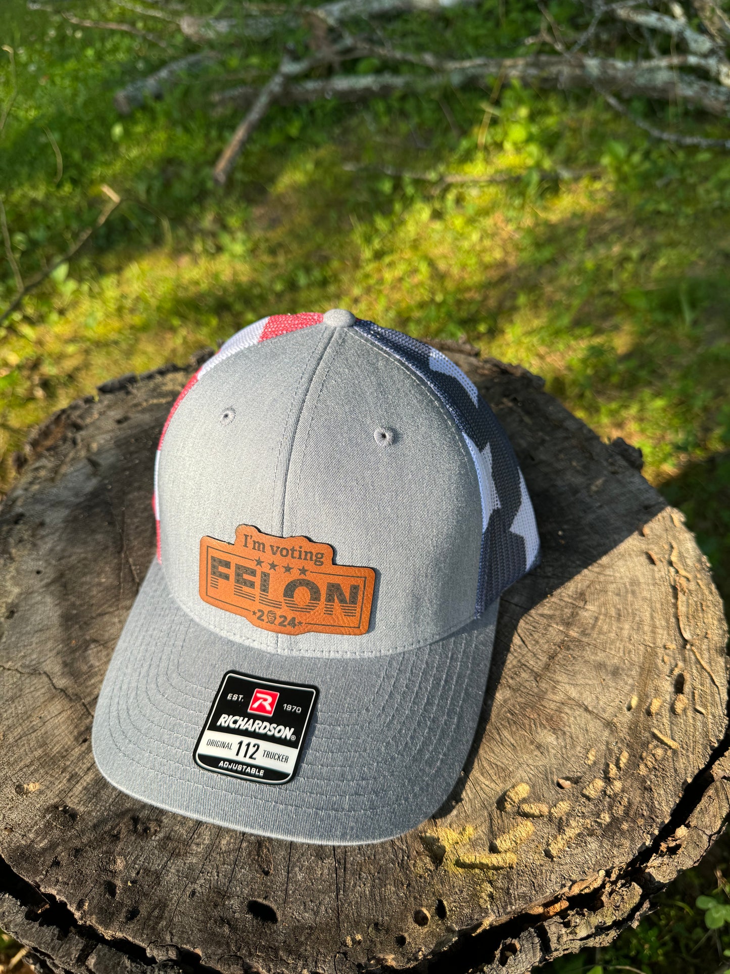 I'm Voting Felon-Richardson 112 Trucker Hat