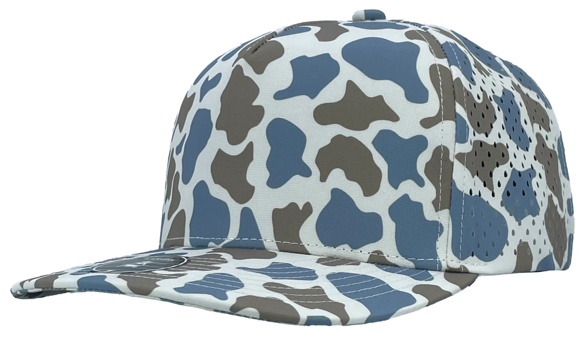 Custom Leather Patch Hat-Zapped Blackhawk (112 Style)