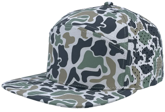 Custom Leather Patch Hat-Zapped Osprey (168 Style)