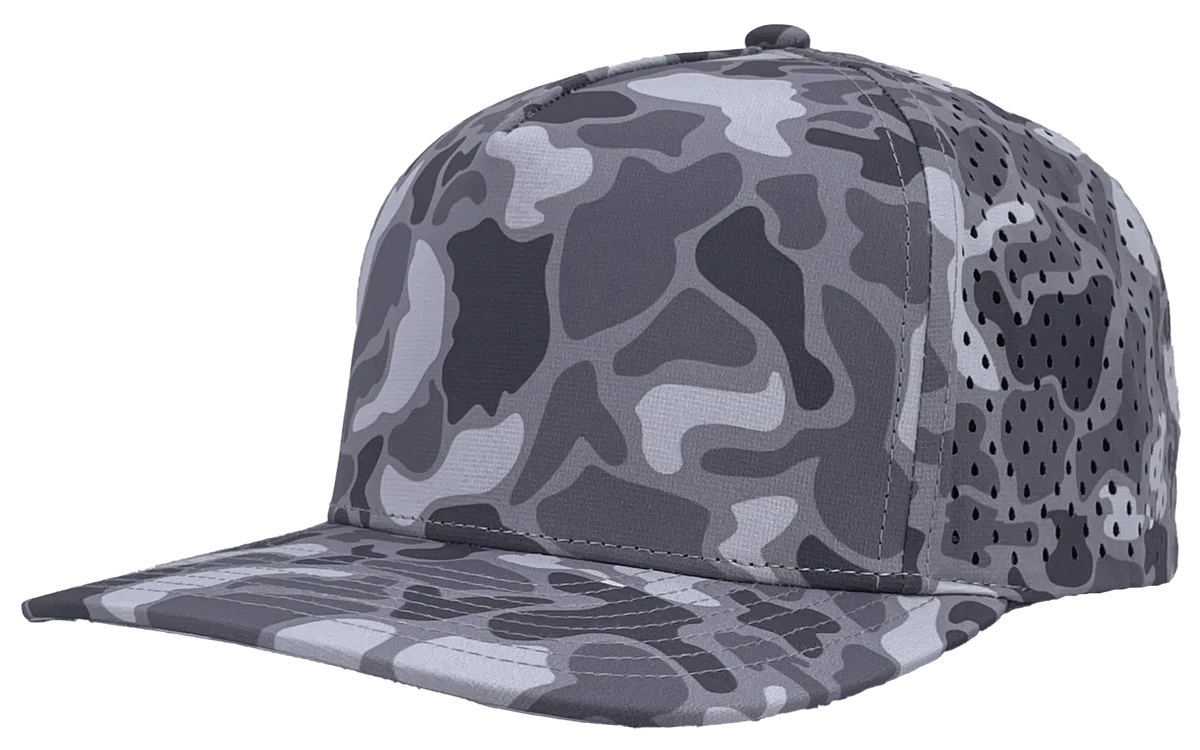 Custom Leather Patch Hat-Zapped Blackhawk (112 Style)