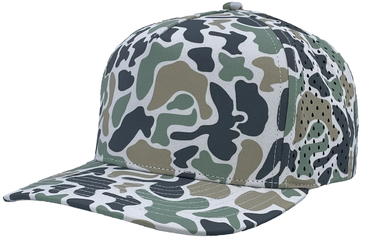 Custom Leather Patch Hat-Zapped Blackhawk (112 Style)
