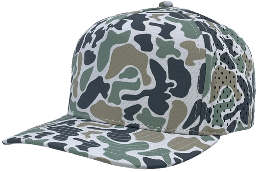 Custom Leather Patch Hat-Zapped Blackhawk (112 Style)