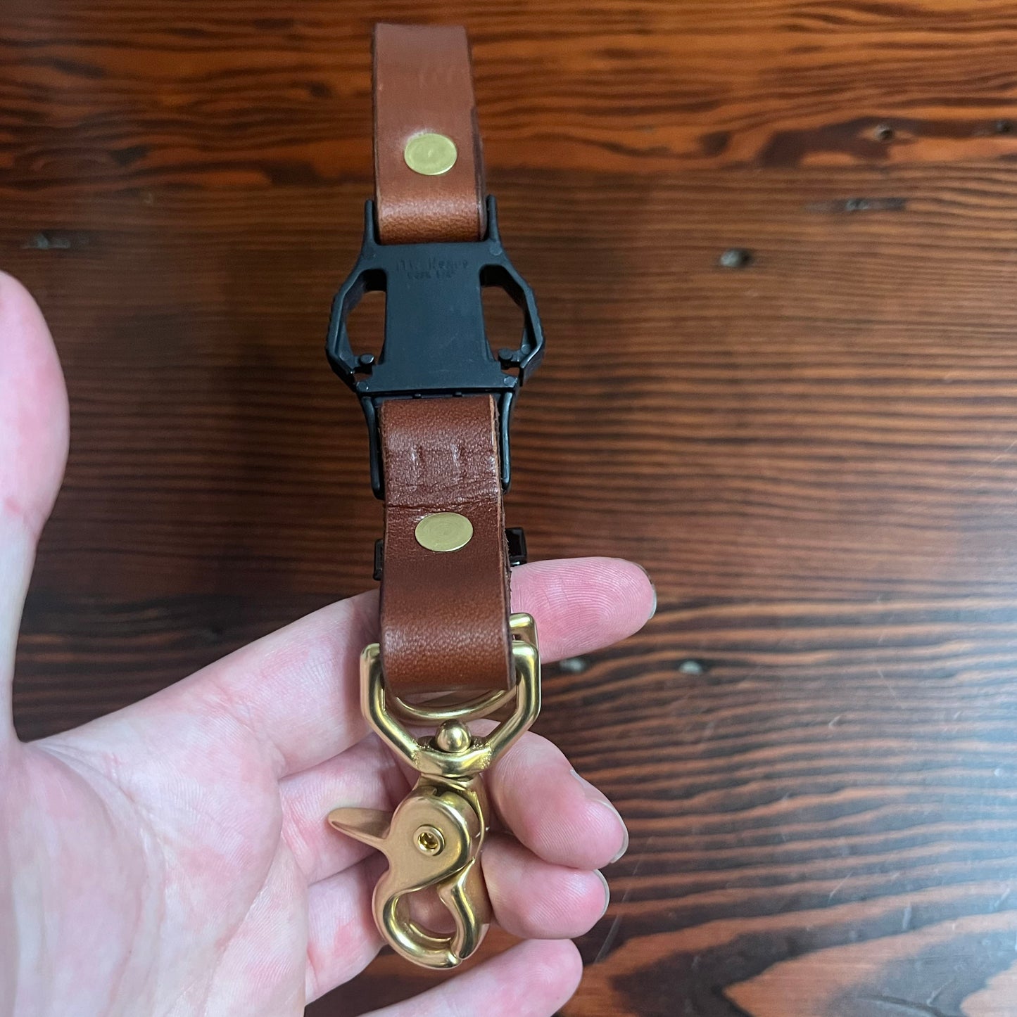 Leather Firefighter Glove Strap